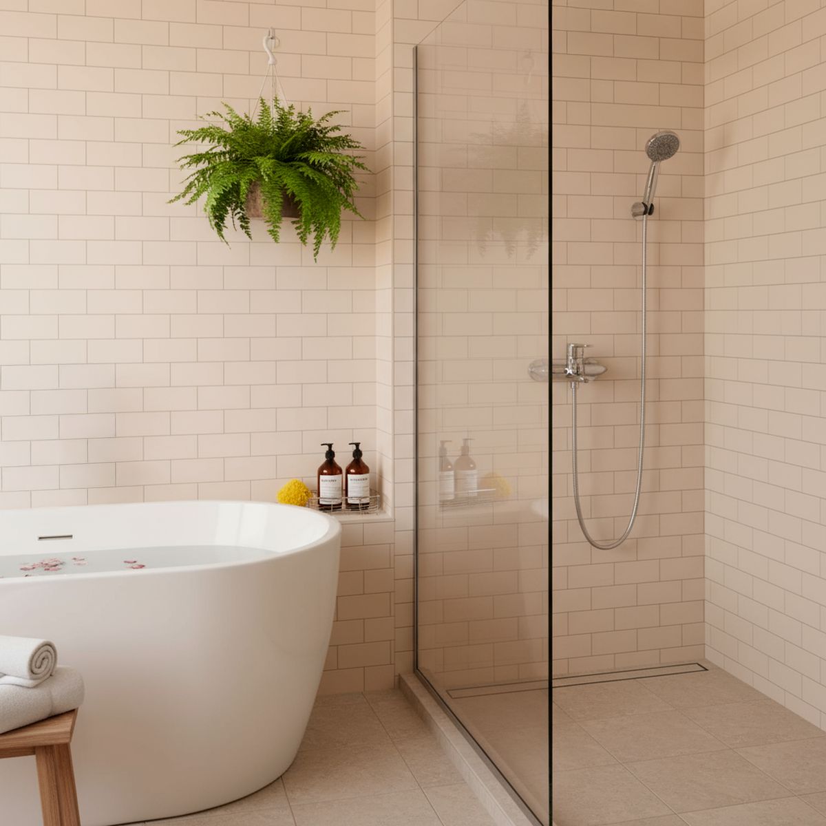 SENSI DACQUA - Juego de Tina Ducha Vittorio