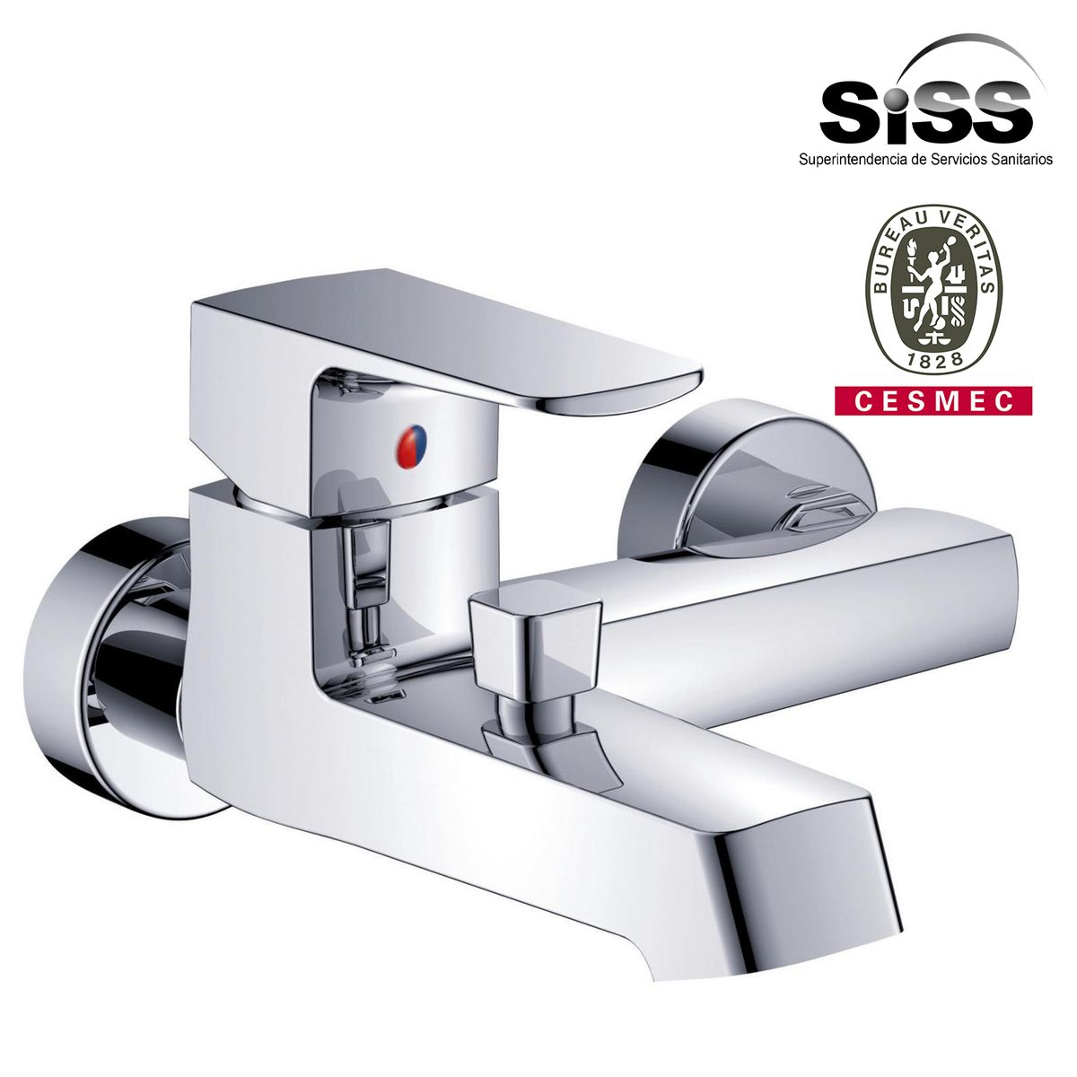 SENSI DACQUA - Monomando Tina Ducha Cagliari Cromado