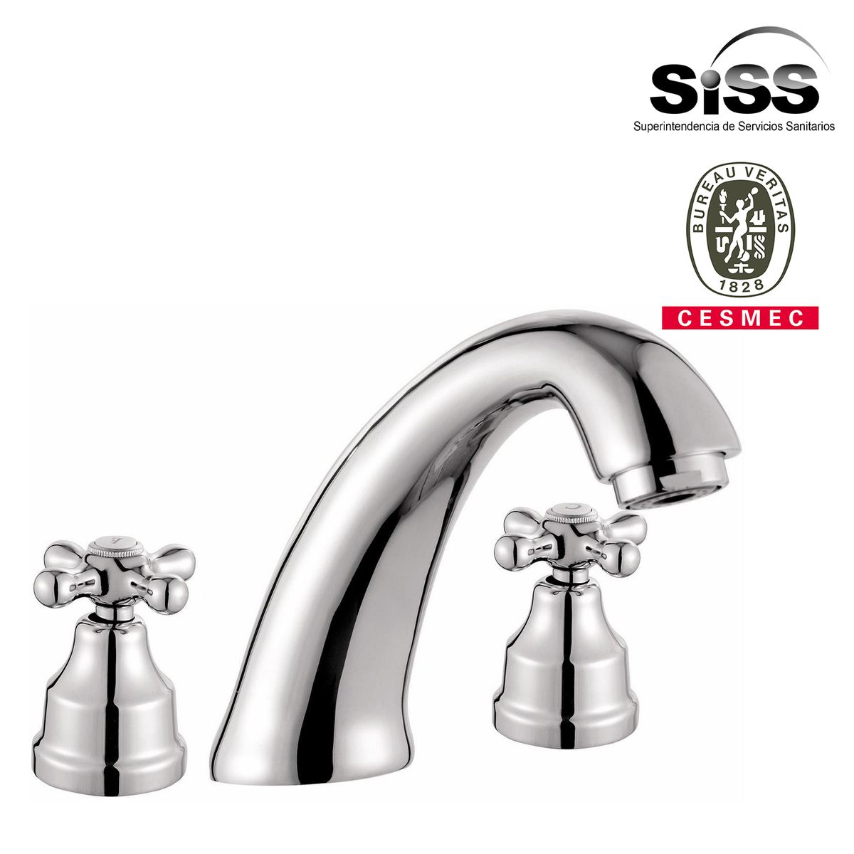 SENSI DACQUA - Combinación para Lavamanos Cadiz Cromado