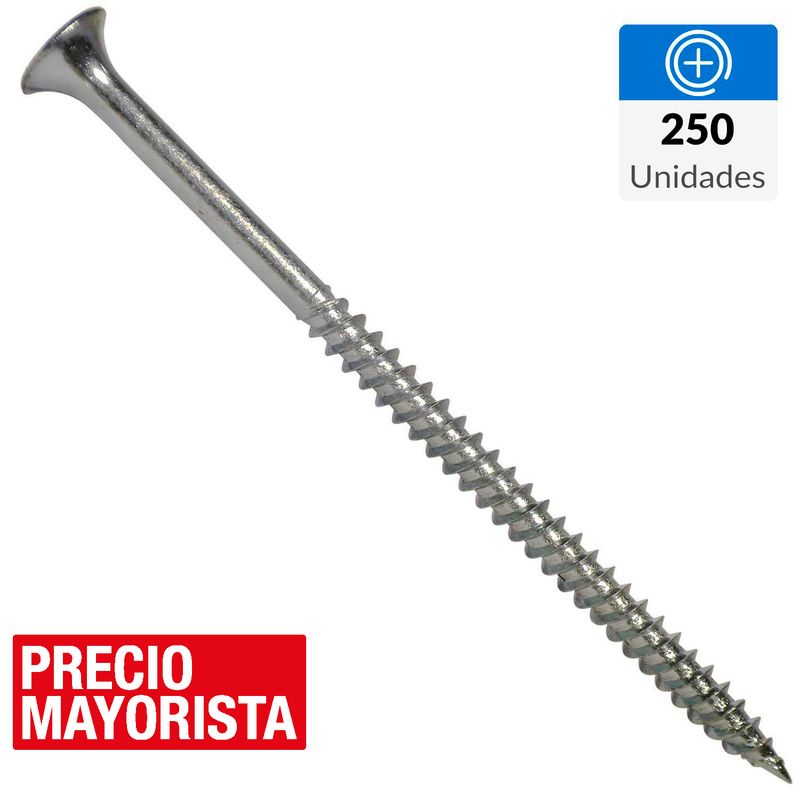 MAMUT - Tornillo Autoperforante Cabeza Trompeta Yeso-Cartón 3 " 8 mm 250 Unidades