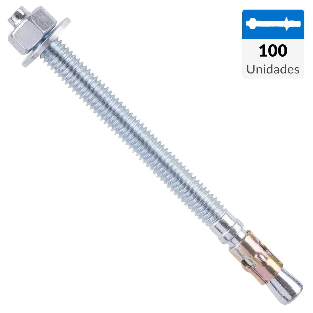 MAMUT - Perno anclaje 3/8 x 5" 100 un