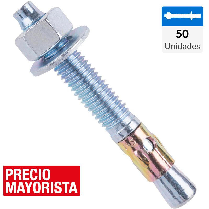 MAMUT - Perno anclaje 1/2 x 3 3/4 50 un