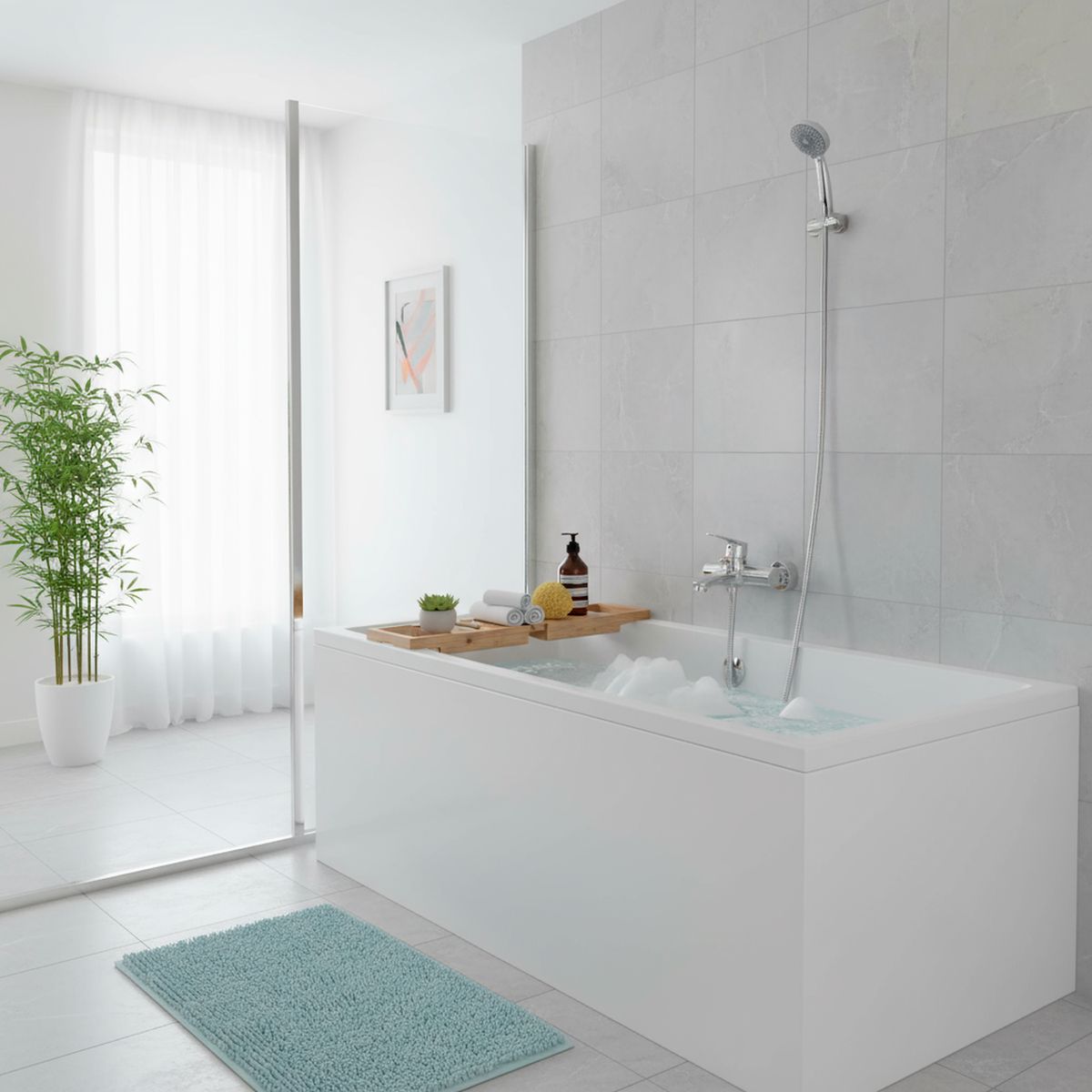 SENSI DACQUA - Monomando Ducha Lucena Cromado