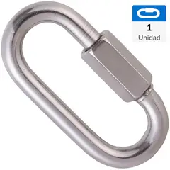 FIXSER - Unión rápida acero inoxidable 5/16" zincado