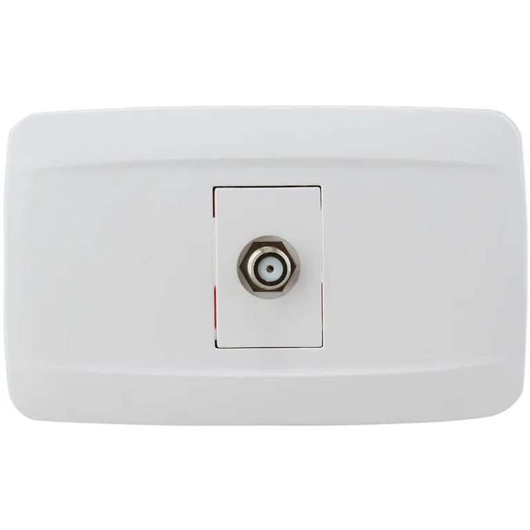 Toma TV coaxial Primmus blanco | Sodimac Chile
