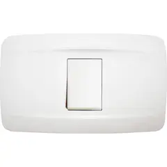 KARSON - Interruptor simple (9/12) 10 A blanco