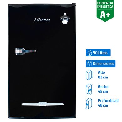 Frigobar 90 Litros Negro LBF-90N