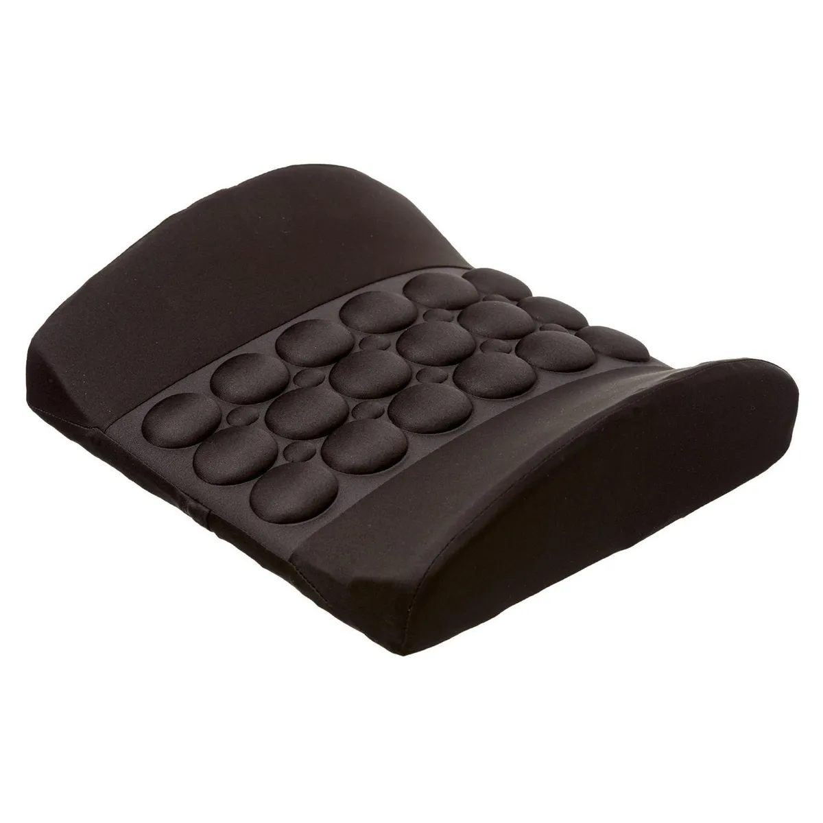 AUTOSTYLE - Cojín Auto Asiento Autostyle Viscoelástico Ergonómico Negro 36x36 cm