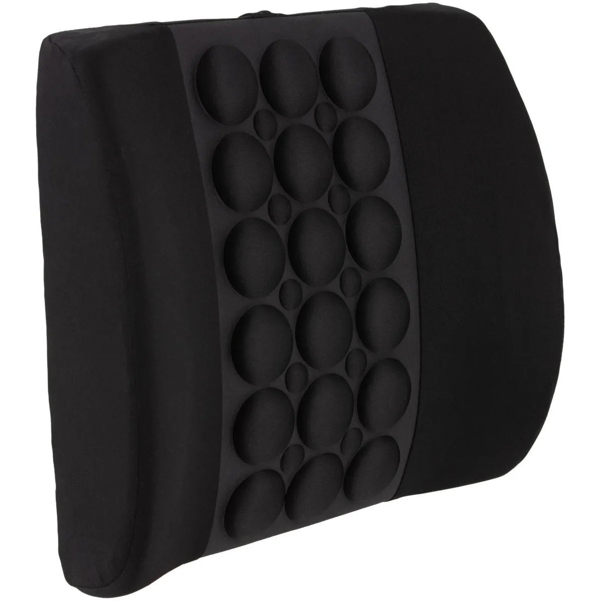 AUTOSTYLE - Cojín Auto Asiento Autostyle Viscoelástico Ergonómico Negro 36x36 cm