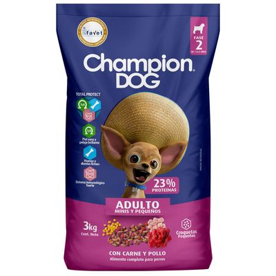 Imagen 2 del producto Alimento para Perro Adulto Carne pollo y vegetales 3 kg