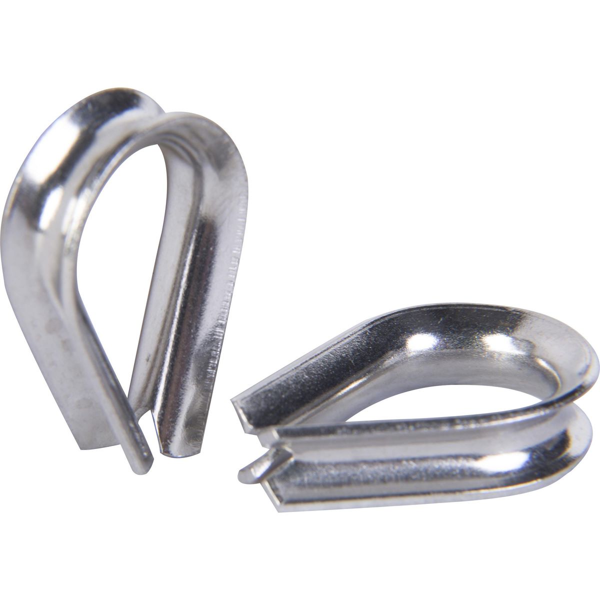 MAMUT - Guardacabo para cable 1/82 acero inoxidable 316 2 unidades