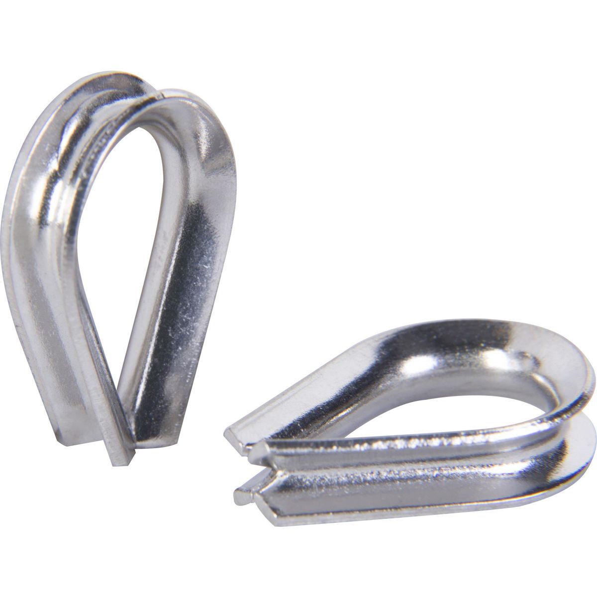 MAMUT - Guardacabo para cable 3/16" acero inoxidable 316 2 unidades