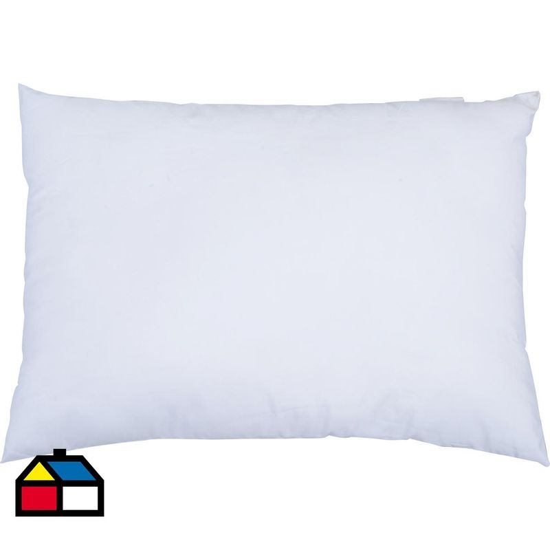 JUST HOME COLLECTION - Pack de 2 Almohadas de Fibra sintética para Dormir 50x70 cm