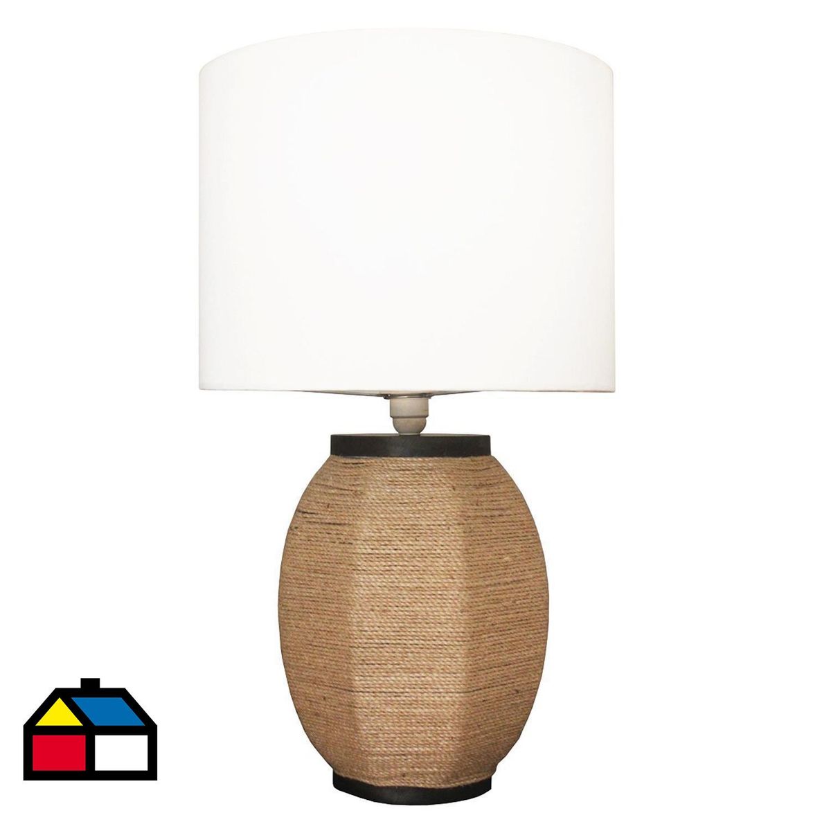 CAROLD STEVENS - Lámpara Velador 3248410-1 Café 30x55 cm