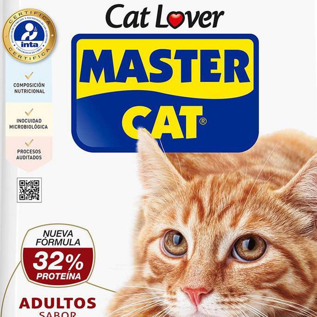 MASTER CAT - Alimento para Gato Adulto Carne 1 kg