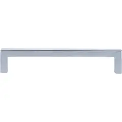 FIXSER - Manilla 128 mm cromo mate