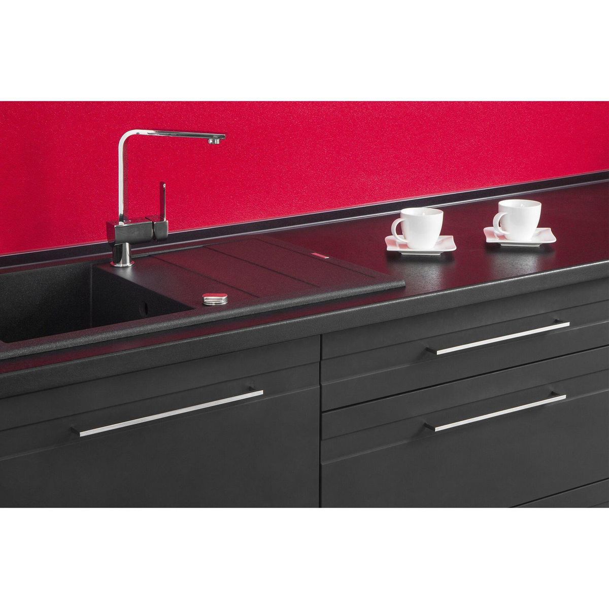 FIXSER - Manilla 96 mm cromo brillo