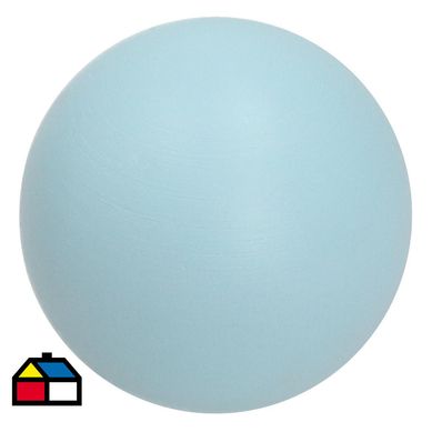 Perilla Perilla 40 mm madera azul celeste