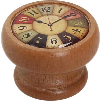 Perilla 40 mm madera miel reloj colores