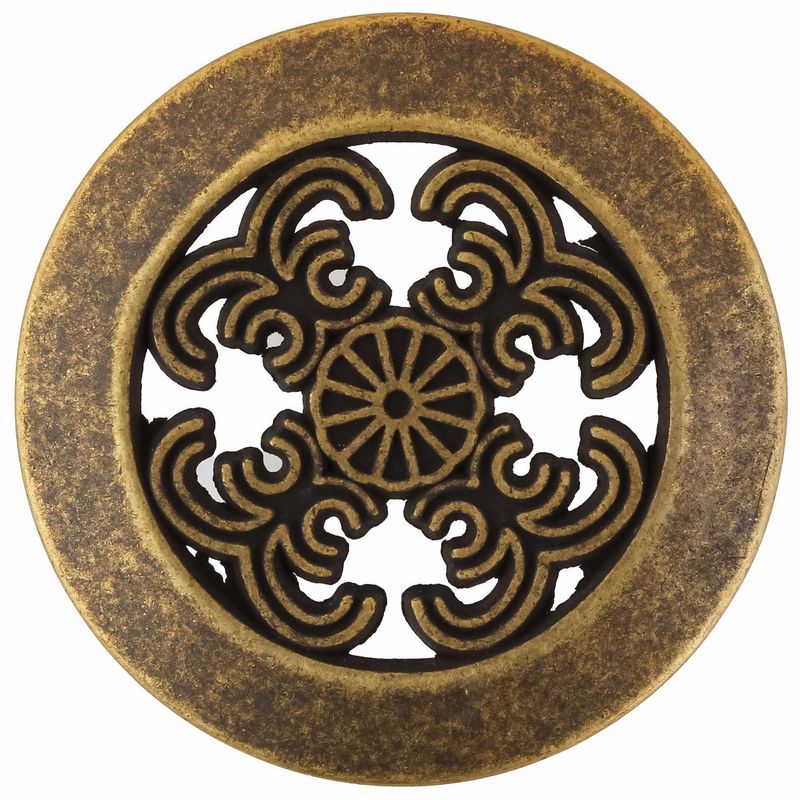 FIXSER - Perilla 37 mm cuero viejo