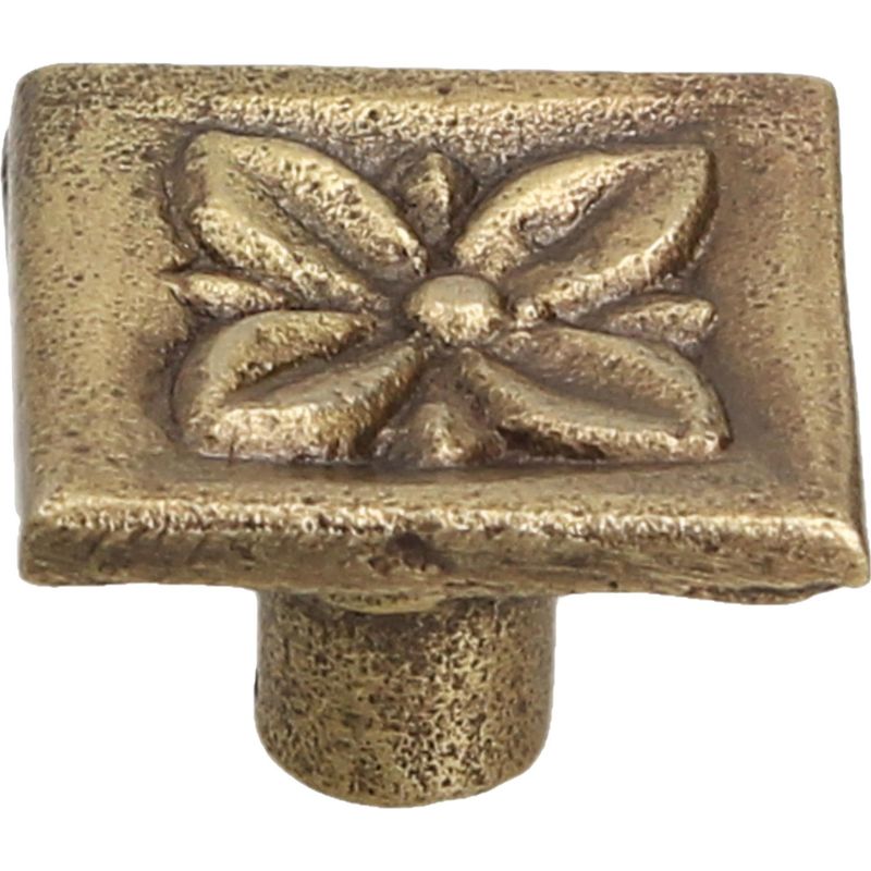  - Perilla flor 26 mm cuero mate