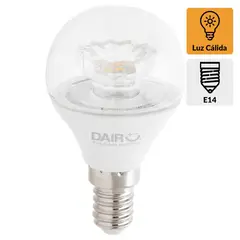 DAIRU - Ampolleta Led Mini Globo 40 W E14 470 lm Luz Cálida