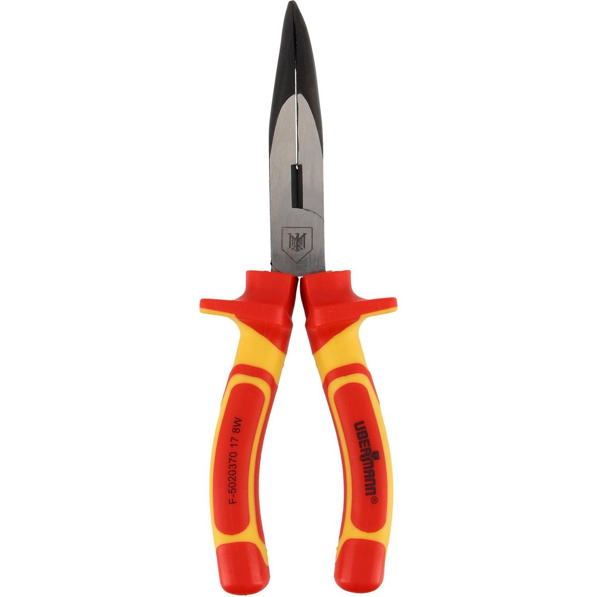 UBERMANN - Alicate de punta curva aislado 8"