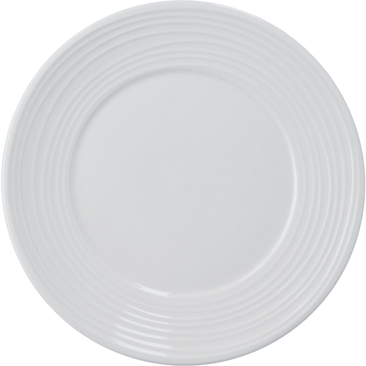  - Combo 12 Platos de comida 21 cm blanco Ring