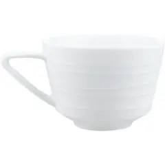 JUST HOME COLLECTION - Taza blanca Ring Blanco