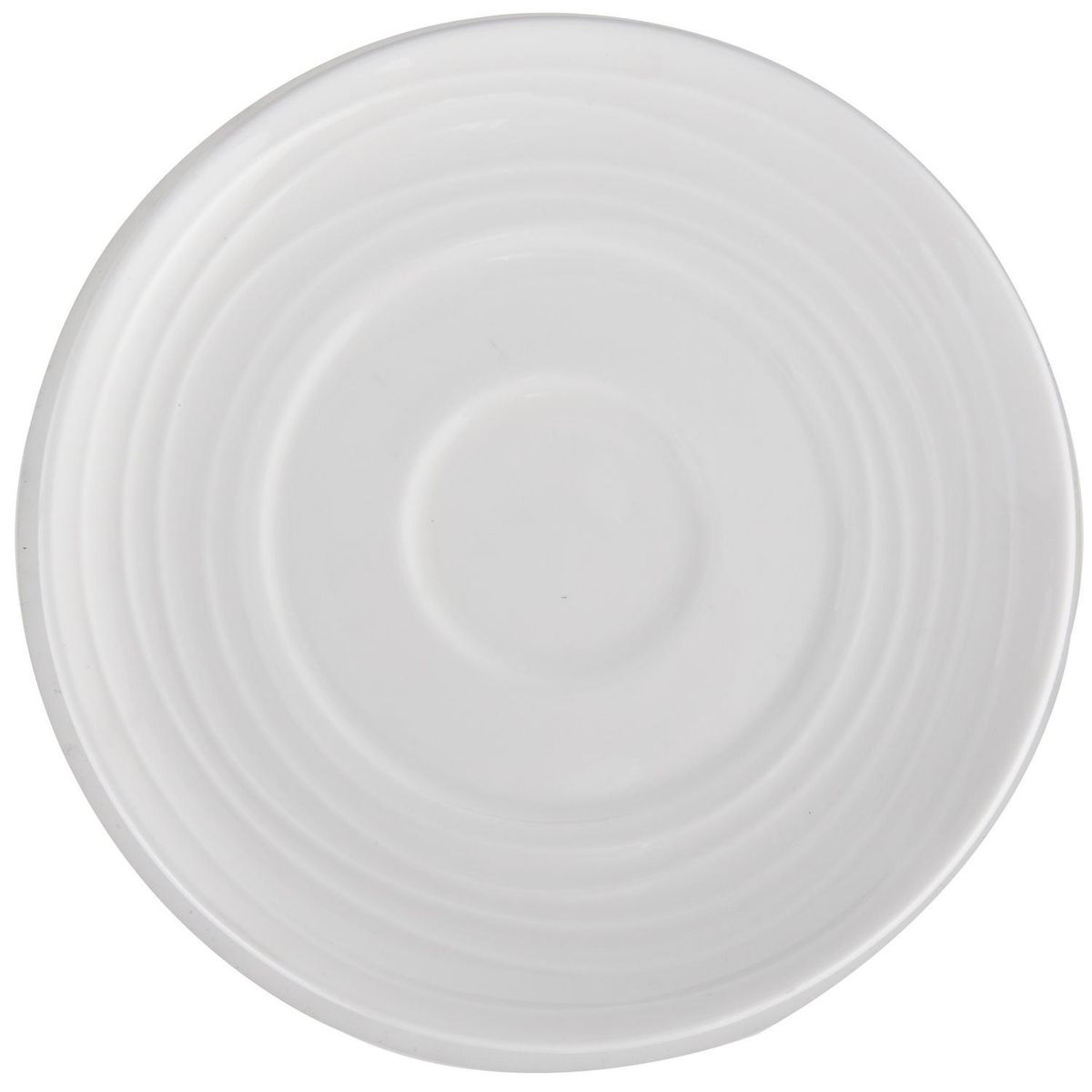 JUST HOME COLLECTION - Platillo para taza 12 cm blanco Ring