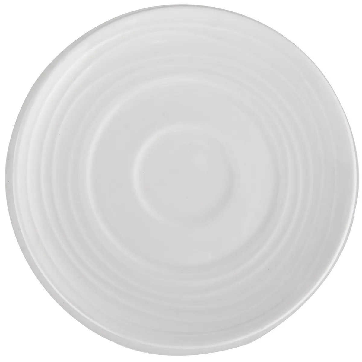 JUST HOME COLLECTION - Platillo para taza 12 cm blanco Ring