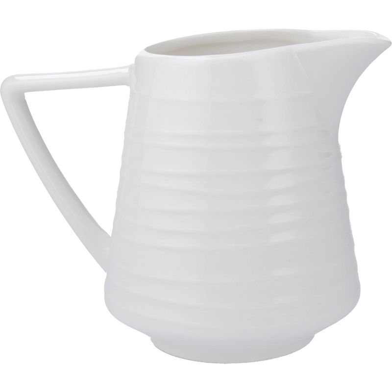 JUST HOME COLLECTION - Jarrito leche blanco Ring