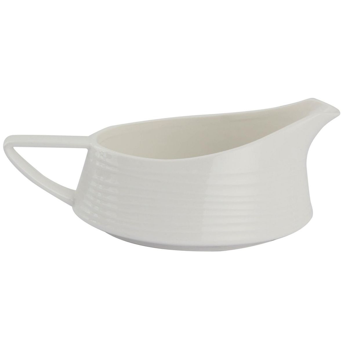 JUST HOME COLLECTION - Salsero Ring 520 ml 11.6 cm Porcelana Ring Blanco