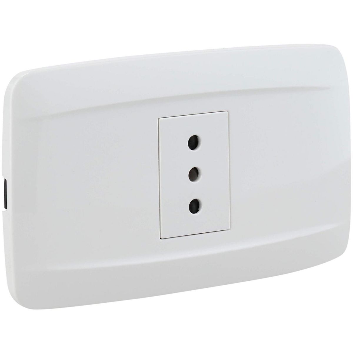 KARSON - Tomacorriente Simple 10 A Blanco