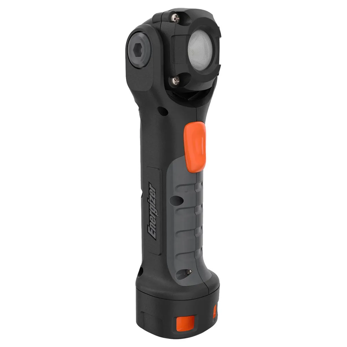 ENERGIZER - Linterna de Mano Hard Case Pivot 300 Lúmenes (incluidas 2 pilas AA)