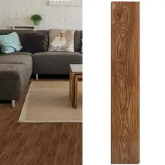 HOLZTEK - Piso Flotante 8 mm RIVERY BRILLANTE Café 1.9 m2