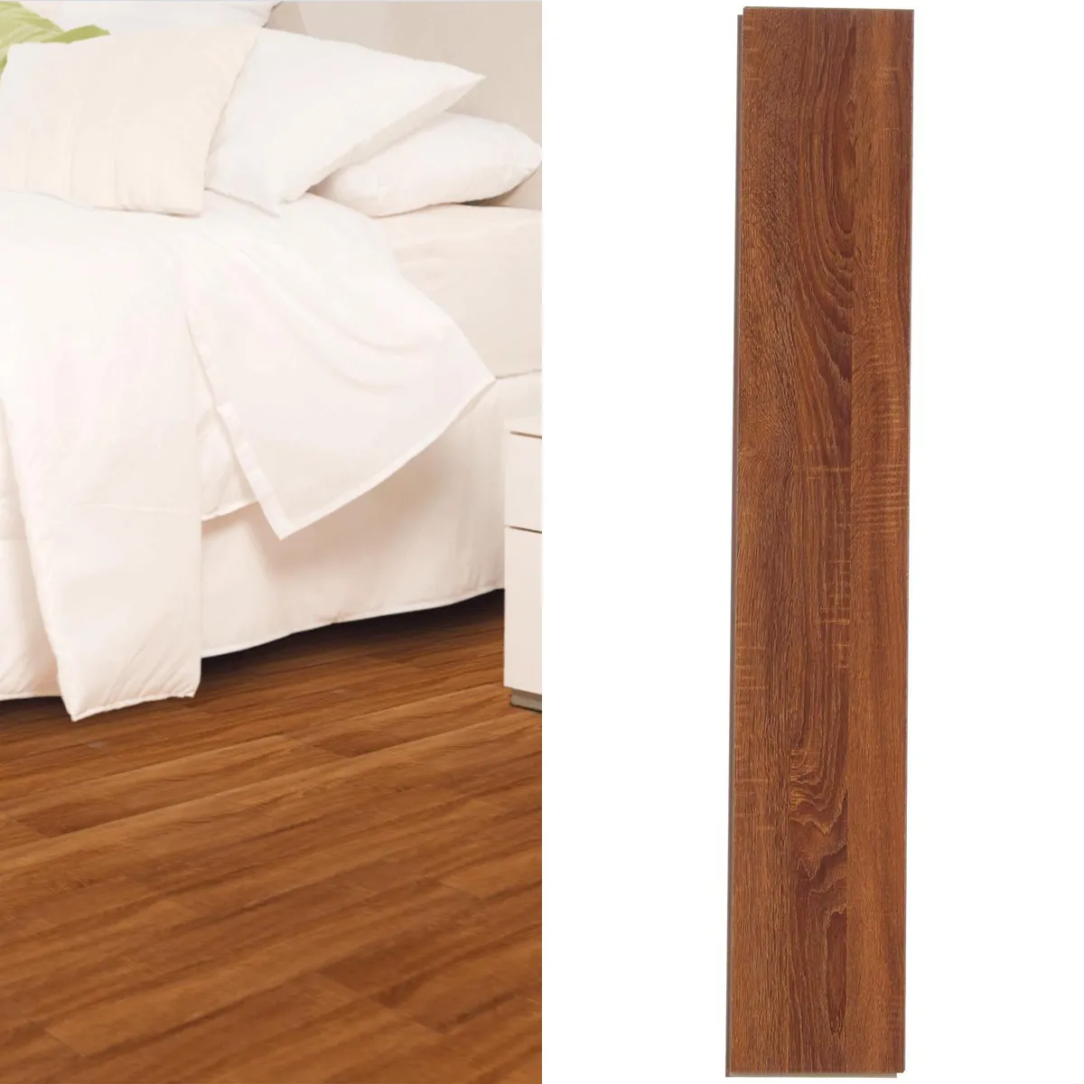 HOLZTEK - Piso Flotante 8 mm Ruby Café 1.9 m2