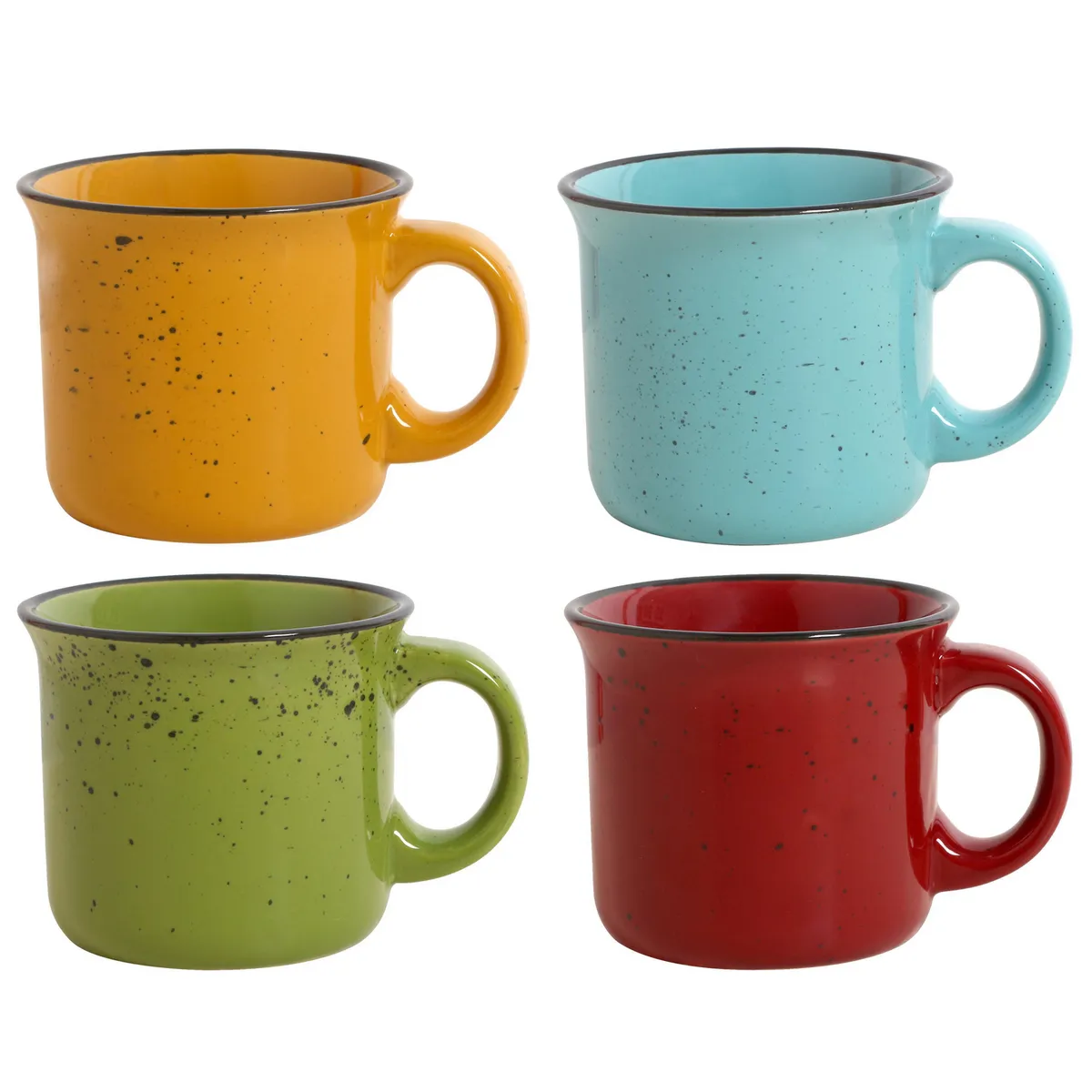 JUST HOME COLLECTION - Taza 540 ml Cerámica Colores Surtidos