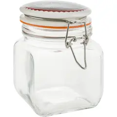 JUST HOME COLLECTION - Frasco con Tapa Vidrio 700 ml