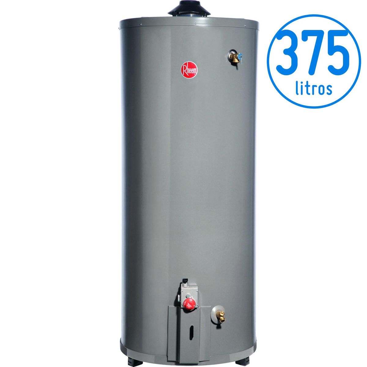 RHEEM - Termo Gas Natural 375 Litros 16300 W de Piso
