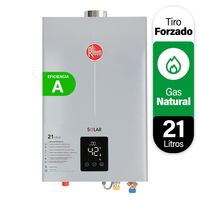Calefont Gas Natural 21 Litros Tiro Forzado Ionizado