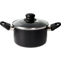 Olla de Aluminio 16 cm 1,7 Lts Negro