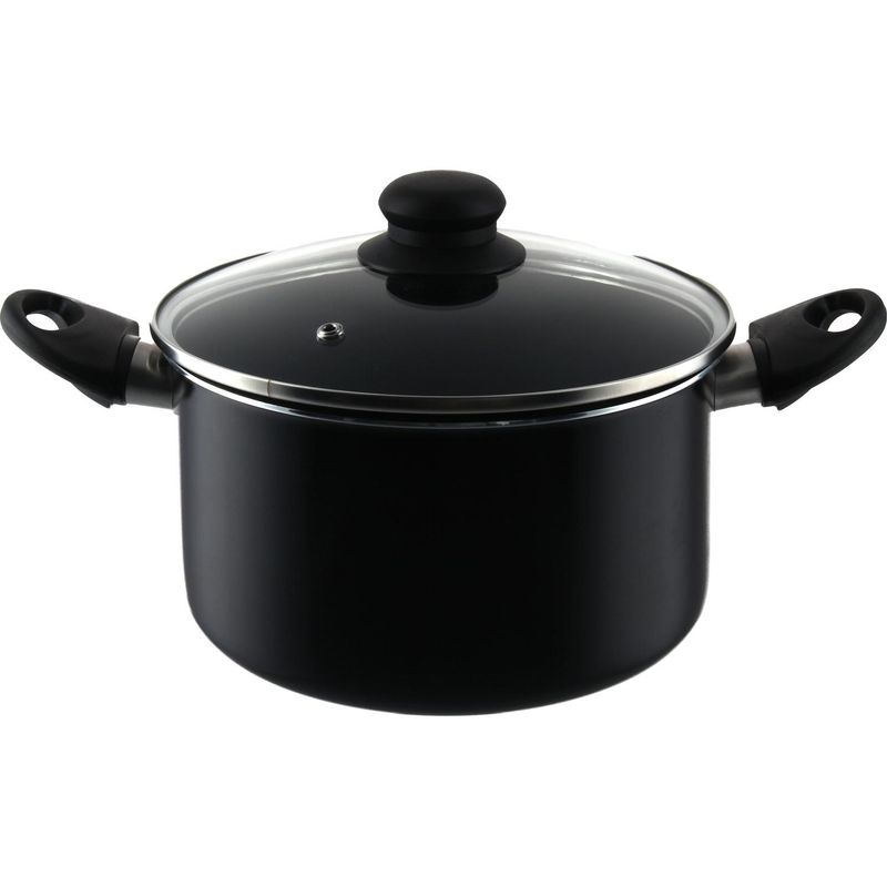 CASA BONITA - Olla de Aluminio 20 cm 3,4 Lts Negro