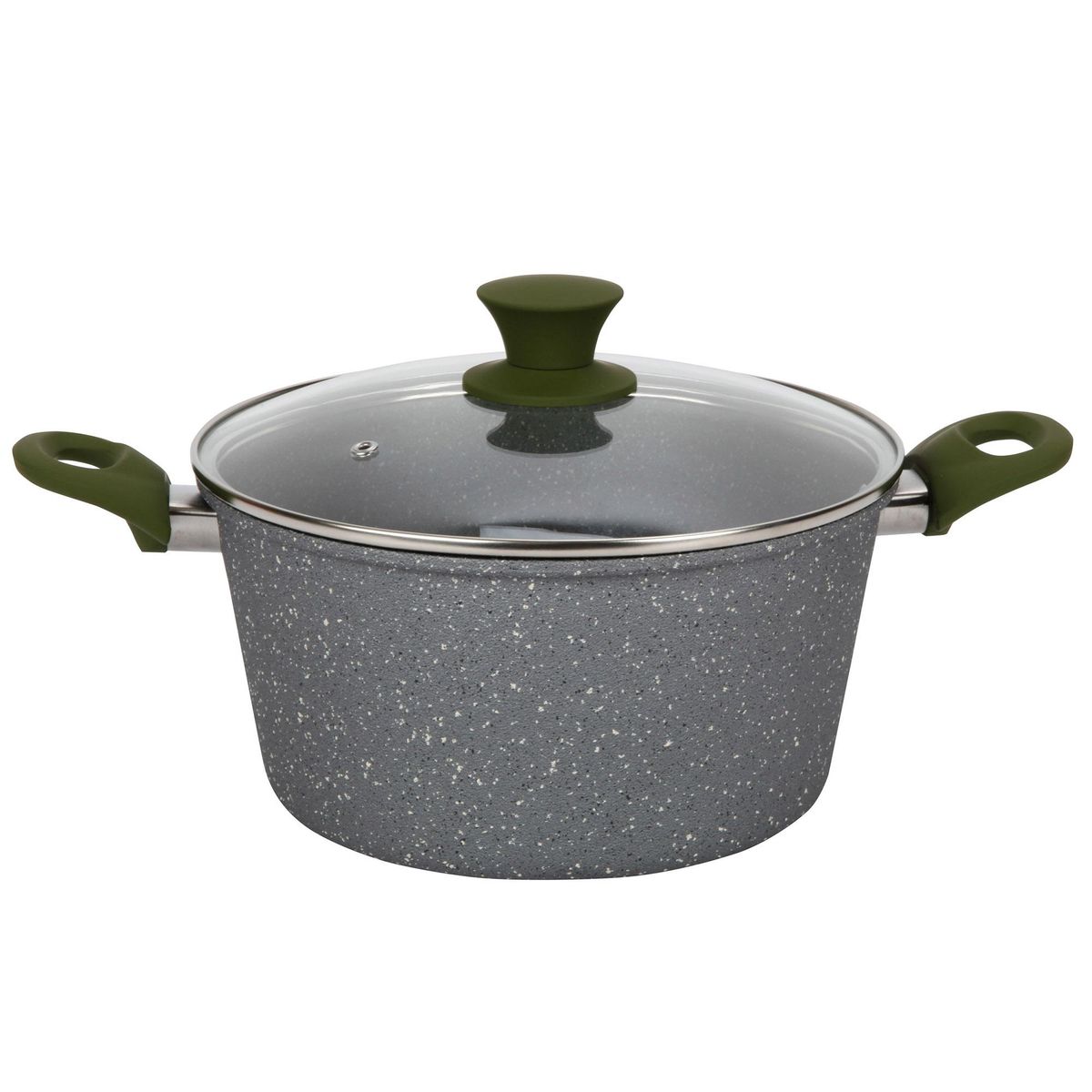 JUST HOME COLLECTION - Olla de Aluminio 24 cm 4,3 ts Granito