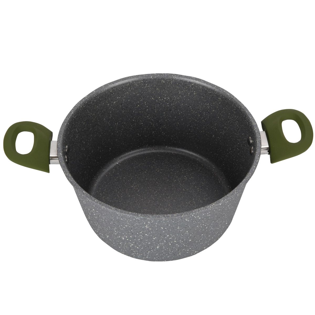 JUST HOME COLLECTION - Olla de Aluminio 24 cm 4,3 ts Granito