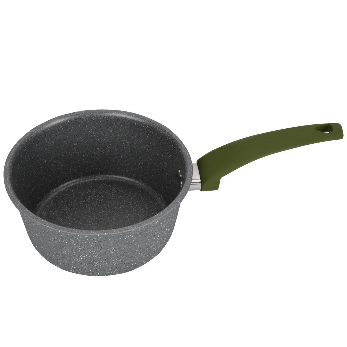 JUST HOME COLLECTION - Perol antiadherente 18 cm granito