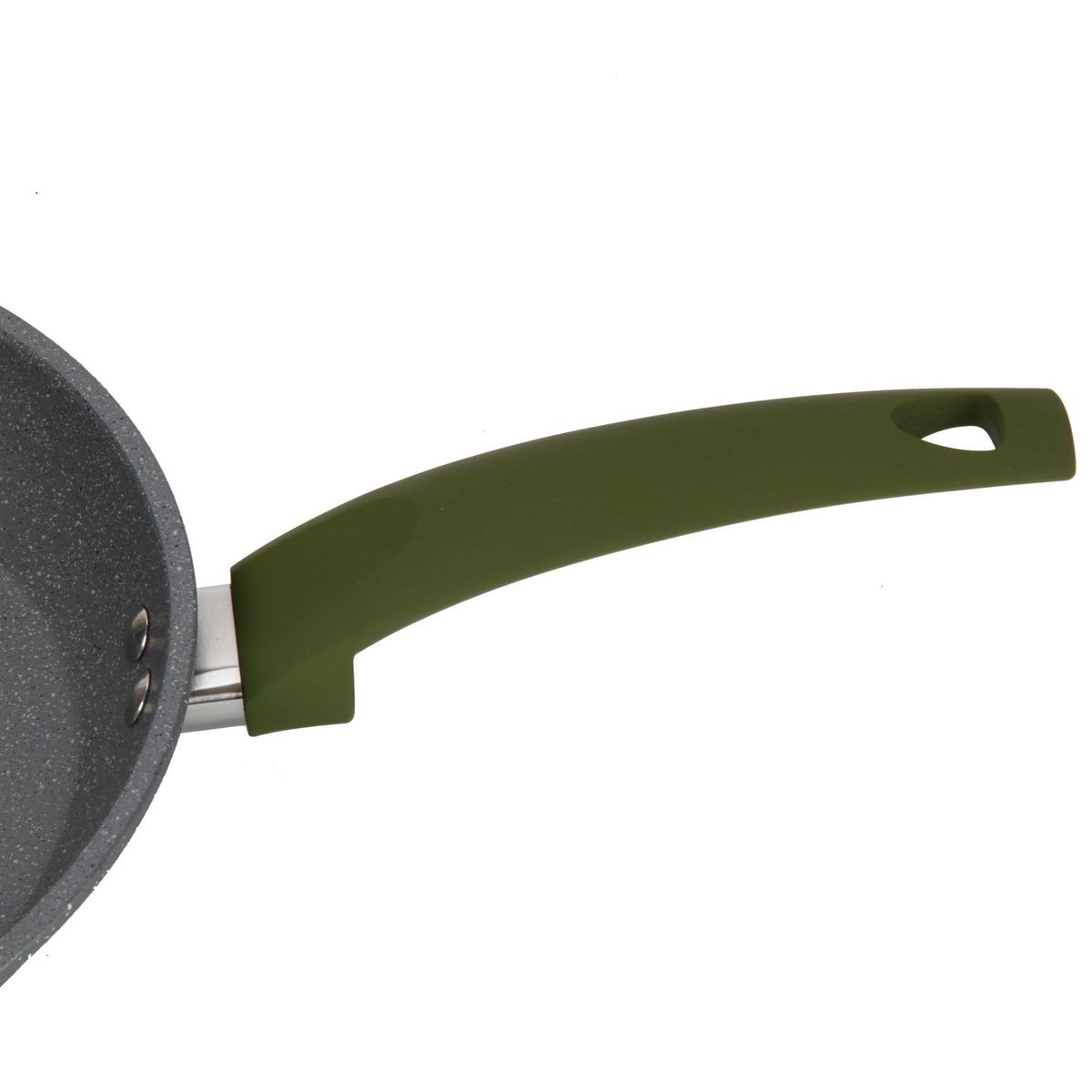 JUST HOME COLLECTION - Sartén Antiadherente 24 cm Aluminio Gris