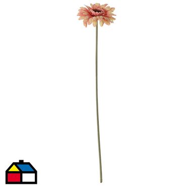 Vara Gerbera Artificial Anaranjada 55cm