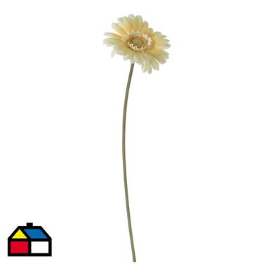 Vara Gerbera Artificial Amarillo 55cm