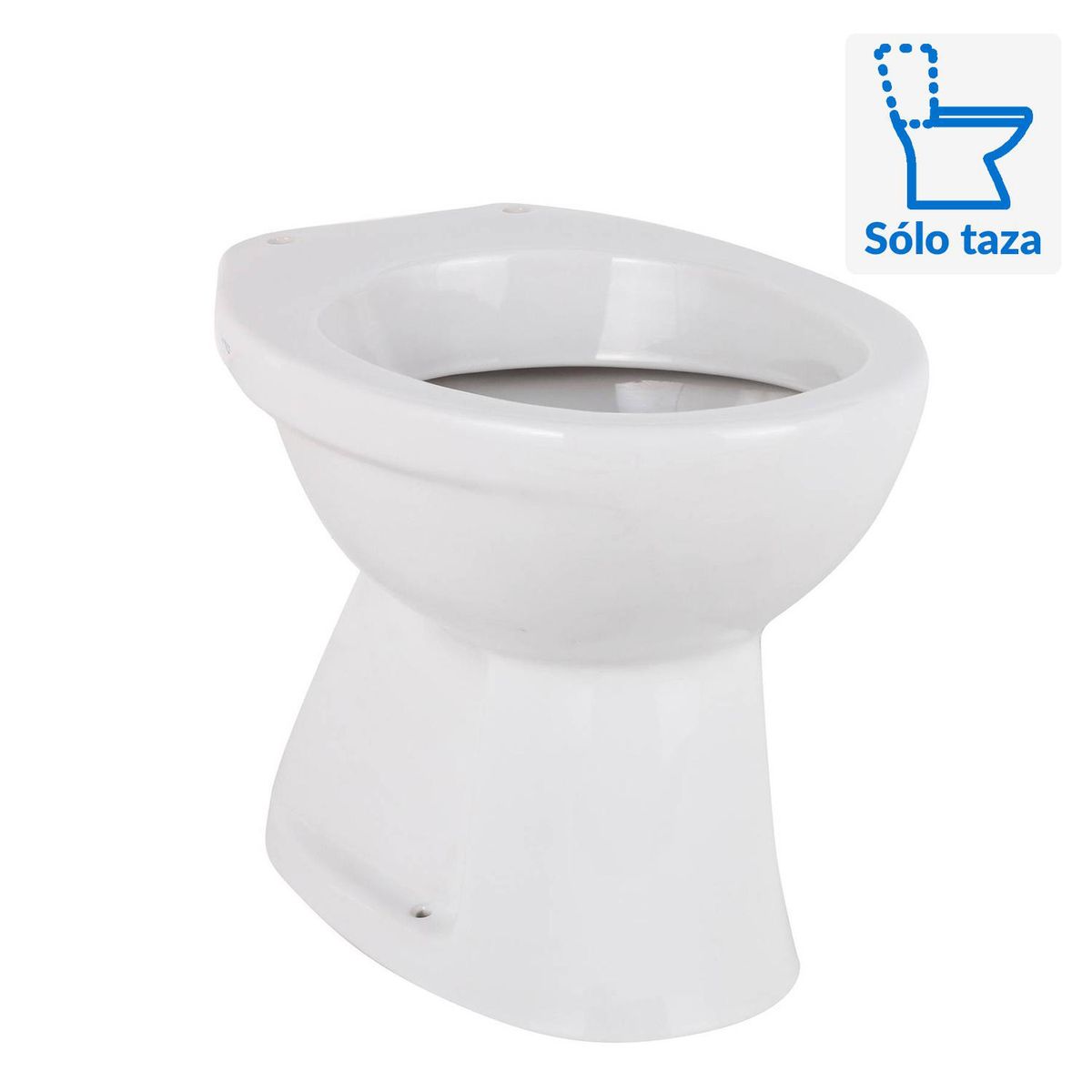 SANITANA - Sanitario WC/WC a Piso 20,5 cm 6 Litros Munique Blanco